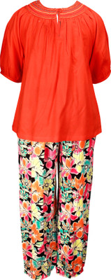 32% OFF on Shopper Tree Girl's Solid Top & Pyjama Set 32% OFF on Shopper Tree Girl's Solid Top & Pyjama Set