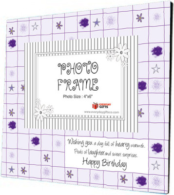 12% OFF on Everyday Gifts Glass Photo Frame