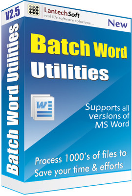 50% OFF on Lantech Soft Batch Word Utilities 50% OFF on Lantech Soft Batch Word Utilities