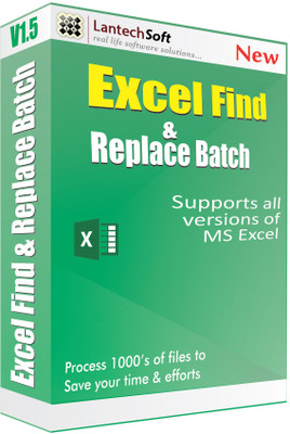 50% OFF on Lantech Soft Excel Find & Replace Batch 50% OFF on Lantech Soft Excel Find & Replace Batch