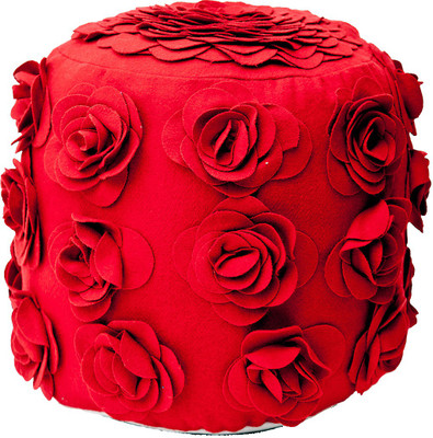 41% OFF on KKD Medium Teardrop Bean Bag - Without Beans Red