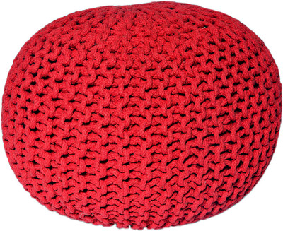 41% OFF on KKD Medium Teardrop Bean Bag - Without Beans Red
