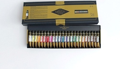 Mission Gold Professional Quality Water Color Tube