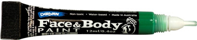 Derivan Face Paint Water Based Tube Derivan Face Paint Water Based Tube