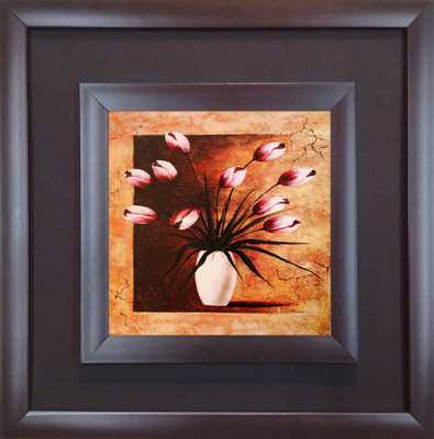 13% OFF on SAF Double Frame Oil Painting 12 inch x 12 inch