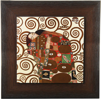 49% OFF on Om Arts Gustav Klimt Painting Reprint Oil Painting 8 inch x 8 inch