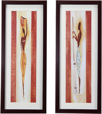 49% OFF on Om Arts Wall Decor Reprint Oil Painting 16 inch x 8 inch