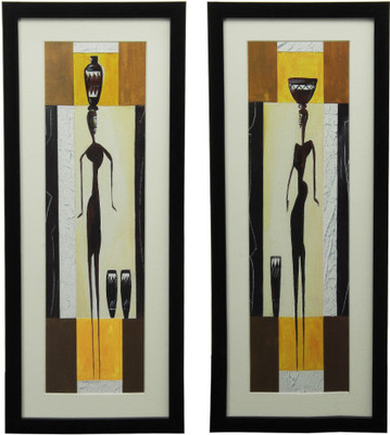 49% OFF on Om Arts Wall Decor Reprint Oil Painting 16 inch x 8 inch