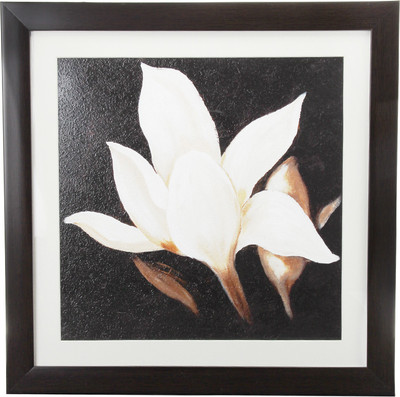 60% OFF on Om Arts Lilly Reprint Oil Painting 14 inch x 14 inch