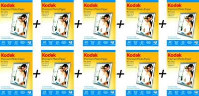 26% OFF on GoColor Kodak Professional Glossy 270 GSM - 20 Sheets Inkjet Photo RC Paper WaterProof x 10 Pack Unruled 4R Photo Printing Paper 26% OFF on GoColor Kodak Professional Glossy 270 GSM - 20 Sheets Inkjet Photo RC Paper WaterProof x 10 Pack Unruled 4R Photo Printing Paper