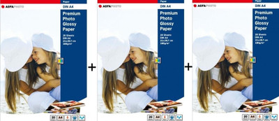 44% OFF on GoColor Agfa High Glossy 180 GSM - 20 Sheets Inkjet Photo Paper x 3 Pack Unruled A4 Photo Printing Paper 44% OFF on GoColor Agfa High Glossy 180 GSM - 20 Sheets Inkjet Photo Paper x 3 Pack Unruled A4 Photo Printing Paper