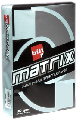 Buy Bilt Matrix Unruled A4 Multipurpose Paper: Paper