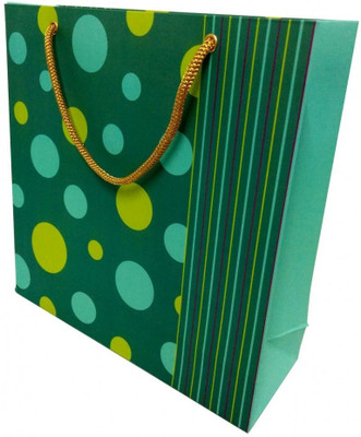 PrintSpeaks Polka Dots Design Medium Contemporary Printed Party Bag