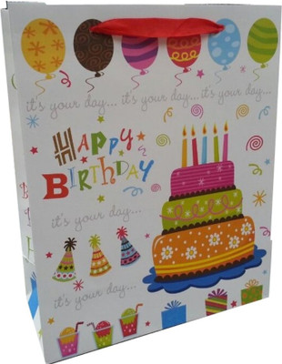 Shop A Party Happy Birthday Design 2 Printed Party Bag Shop A Party Happy Birthday Design 2 Printed Party Bag