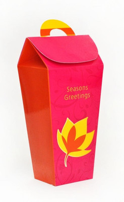 PrintSpeaks Tetrapack Lotus Design Gift Box Printed Party Bag PrintSpeaks Tetrapack Lotus Design Gift Box Printed Party Bag