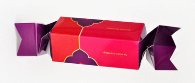 PrintSpeaks Toffee Floweret Design Gift Box Regular Printed Party Bag PrintSpeaks Toffee Floweret Design Gift Box Regular Printed Party Bag
