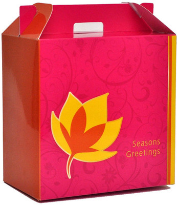 PrintSpeaks Box Lotus Design Gift Box Printed Party Bag