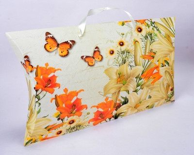 Enwraps Curved Flower Print Small (3 pcs) Printed Party Bag Enwraps Curved Flower Print Small (3 pcs) Printed Party Bag