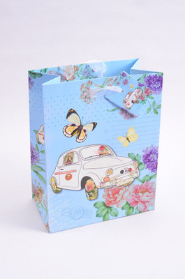 1% OFF on Enwraps Vibrant Series Car Print Big (3 pcs) Printed Party Bag