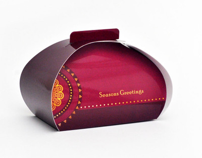 PrintSpeaks Clutch Rangoli Design Gift Box Printed Party Bag PrintSpeaks Clutch Rangoli Design Gift Box Printed Party Bag