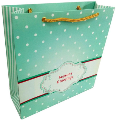 PrintSpeaks Tiny Polka Design Medium Contemporary Printed Party Bag