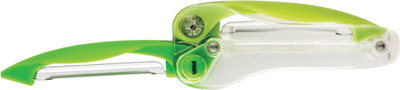 Tovolo 2 in 1 Pop Up Straight Peeler Green Tovolo 2 in 1 Pop Up Straight Peeler Green