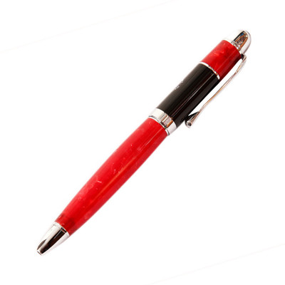 Eternal Gandhi Souvenirs Red Marble Ball Pen Eternal Gandhi Souvenirs Red Marble Ball Pen