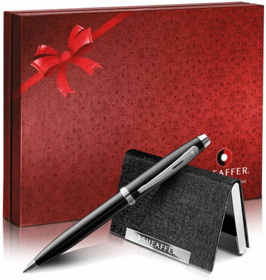 Sheaffer 100 Ball Pen Gift Set (Pack Of 2, Blue, Black)