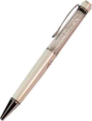 Eternal Gandhi Souvenirs Pearl Finish Diamond Cap Ball Pen Eternal Gandhi Souvenirs Pearl Finish Diamond Cap Ball Pen