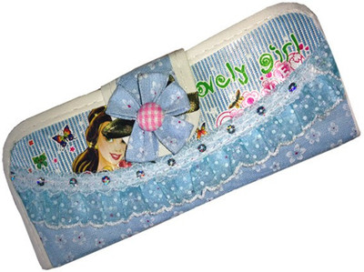 40% OFF on AOC Lovelygirl Flowers Art Cloth Pencil Box