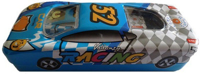 Trendy Racer Car Art Metal Pencil Boxes Trendy Racer Car Art Metal Pencil Boxes
