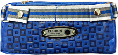 12% OFF on Aardee Checks Design Art Thick Fabric Pencil Box