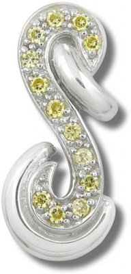 33% OFF on Exxotic Jewelz Diva Look Rhodium Plated Silver Pendant