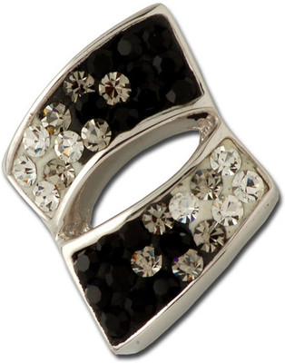 34% OFF on Exxotic Jewelz Stylish Designer Rhodium Plated Silver Pendant