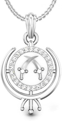 Candere Sadeep Khanda 14K Diamond White Gold Pendant