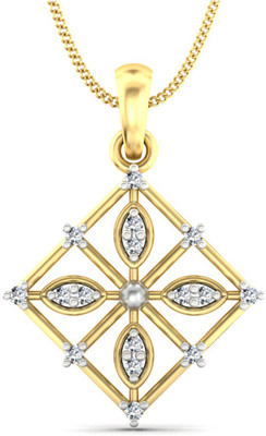 10% OFF on KuberBox Malako 18K Diamond Yellow Gold Pendant 10% OFF on KuberBox Malako 18K Diamond Yellow Gold Pendant