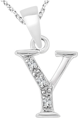 63% OFF on Glitz Design Letter Y Monogram Charm Silver Plated Cubic Zirconia Sterling Silver Pendant 63% OFF on Glitz Design Letter Y Monogram Charm Silver Plated Cubic Zirconia Sterling Silver Pendant