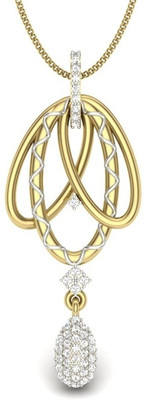 25% OFF on KuberBox Sayonara Drop 14K Diamond Gold Pendant