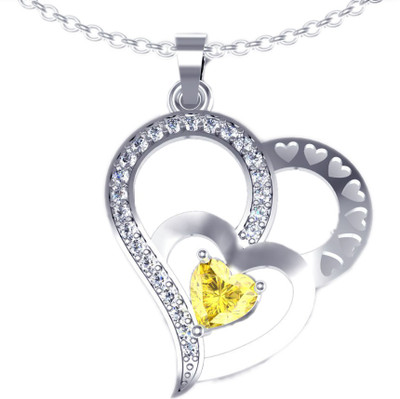 83% OFF on Suvarnadeep Rossy Rhodium Plated Sterling Silver Pendant 83% OFF on Suvarnadeep Rossy Rhodium Plated Sterling Silver Pendant