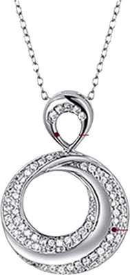 69% OFF on Kaizer Jewelry Love Forever 18K White Gold Plated Alloy Pendant 69% OFF on Kaizer Jewelry Love Forever 18K White Gold Plated Alloy Pendant