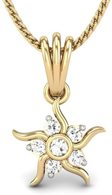 19% OFF on Candere Starshine Rhodium Plated Yellow Gold Pendant 19% OFF on Candere Starshine Rhodium Plated Yellow Gold Pendant