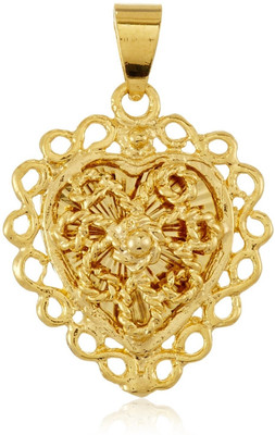26% OFF on GB Jewellery 18K Yellow Gold Plated Alloy Pendant
