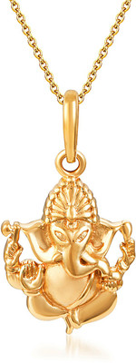 4% OFF on Karatcraftin Gunina 22K Yellow Gold Plated Gold Pendant 4% OFF on Karatcraftin Gunina 22K Yellow Gold Plated Gold Pendant