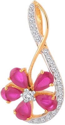 Voylla Precious Plain Yellow Gold Plated 14K Diamond Yellow Gold Pendant Voylla Precious Plain Yellow Gold Plated 14K Diamond Yellow Gold Pendant