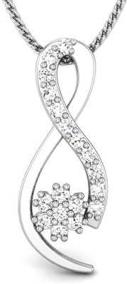 20% OFF on Candere Forever Caring Diamond Rhodium Plated 18K White Gold Pendant