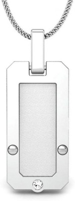 Candere Connor 18K Diamond White Gold Pendant