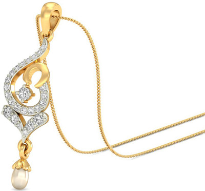 20% OFF on WearYourShine by PCJ The Reeve Yellow Gold Plated 18K Diamond Gold Pendant