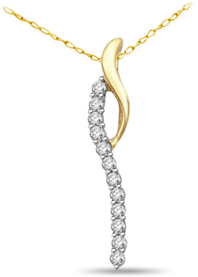32% OFF on Sparkles Diamond Gold Pendant