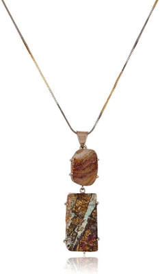 37% OFF on Lazreena Natural Stone Jewellery Limited Edition Collection Silver Pendant