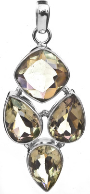 Exotic India Faceted Amethyst Sterling Silver Pendant Exotic India Faceted Amethyst Sterling Silver Pendant